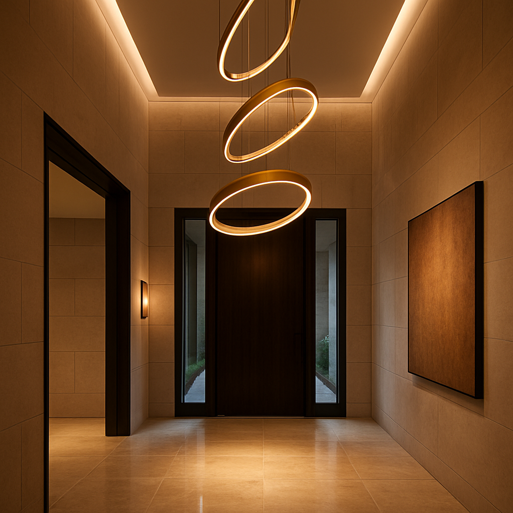 Bespoke lighting design project